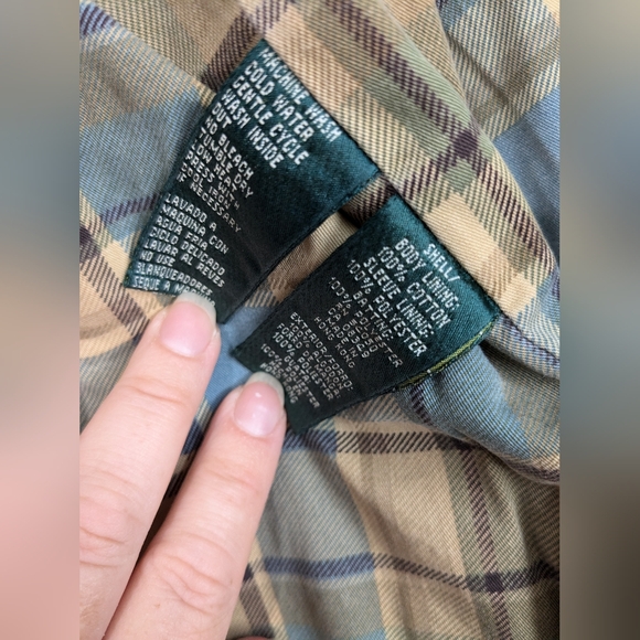 Lauren Jean Company Quilted Denim Flannel Plaid Lined Jean Jacket S - Picture 5 of 11